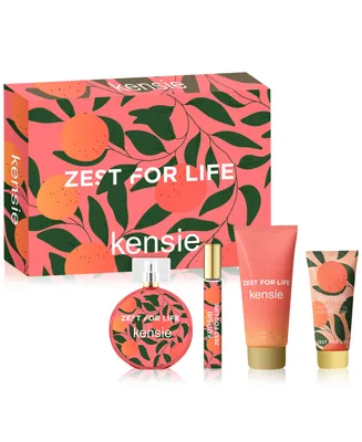 kensie 4-Pc. Zest For Life Gift Set