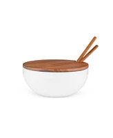 Duets Salad Bowl with Lid Servers Set, 3 Piece