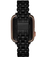 kate spade new york Black Stainless Steel Scallop Bracelet Band for Apple Watch, 38mm, 40mm, 41mm