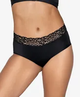 Leonisa Ultra Light Lace Trim Hipster Panty 012960