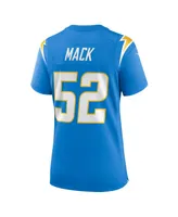 Women's Nike Khalil Mack Powder Blue Los Angeles Chargers Game Jersey