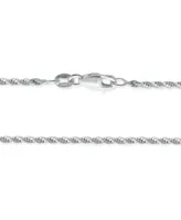 Giani Bernini Rope Link Chain Bracelet in Sterling Silver, Created for Macy's