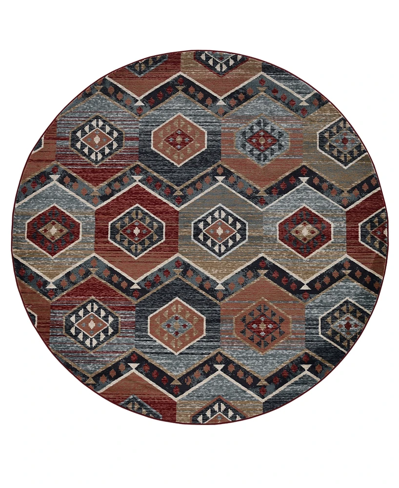 Kas Chester 7'10" x 7'10" Round Area Rug