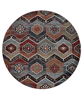 Kas Chester 7'10" x 7'10" Round Area Rug