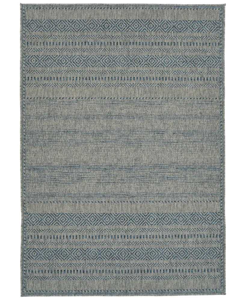 Kaleen Bacalar BAC07 7'10" x 10' Outdoor Area Rug