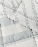 ienjoy Home Distressed Stripe Reversible -Pc. Comforter Set