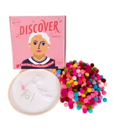 Kids Crafts Discover Like Maria Pom-Pom Mobile Craft Kit, Set of 2