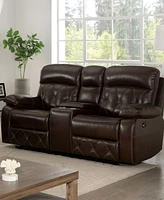 Dunlup Power Reclining Loveseat