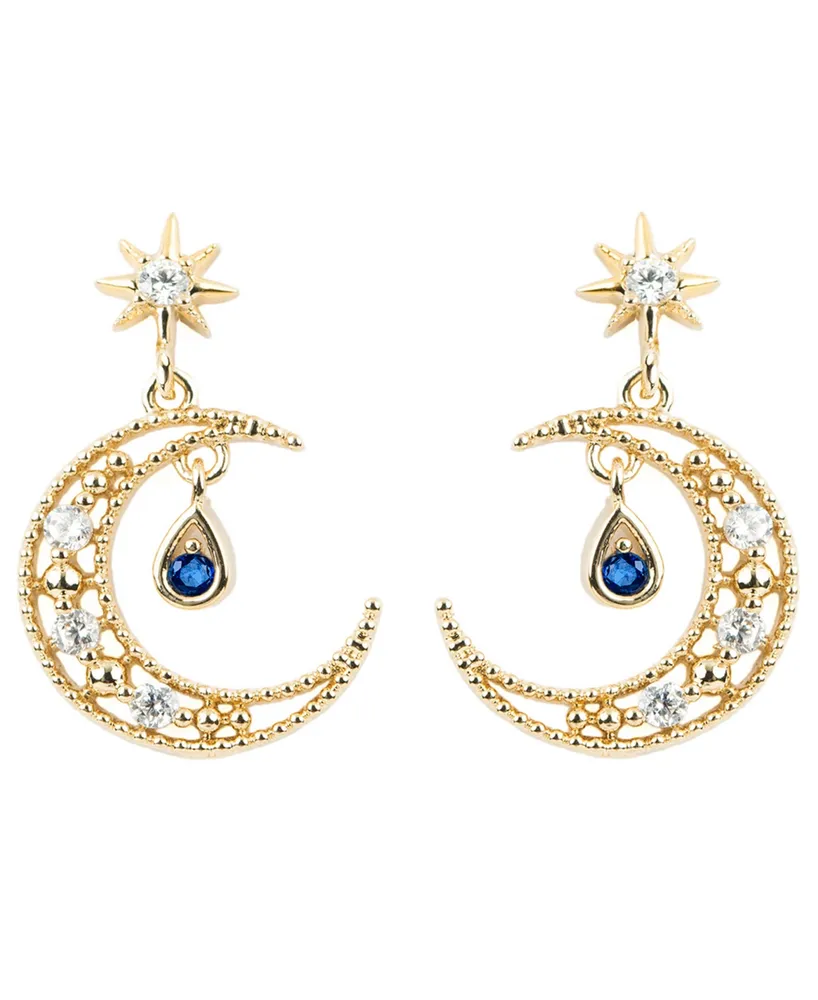 Girls Crew Blue Moon Earrings 