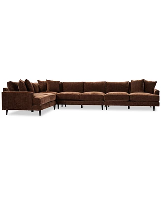 Closeout! Mariyah Fabric 4-Pc. Sectional with Sofa, Created for Macy's