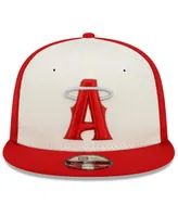 Big Boys New Era Red Los Angeles Angels 2022 City Connect 9FIFTY Snapback Adjustable Hat