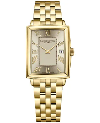 Raymond Weil Women's Swiss Toccata Gold Pvd Stainless Steel Bracelet Watch 23mm