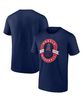 Men's Fanatics Navy Los Angeles Angels Iconic Glory Bound T-shirt