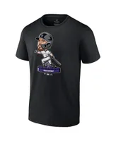 Men's Nike Kris Bryant Black Colorado Rockies Bobblehead T-shirt