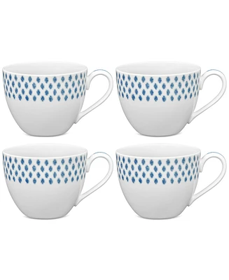 Noritake Hammock Cups, Set of 4