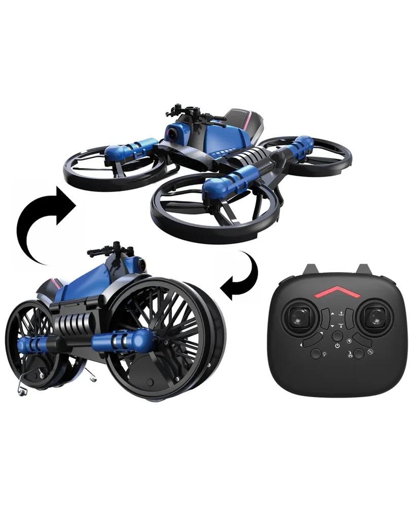 Drone That Can Be Transformed Into a Bike with WiFi Control and Hd Camera, 6 Pieces