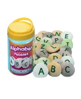 Yellow Door Uppercase Alphabet Pebbles, Set of 26