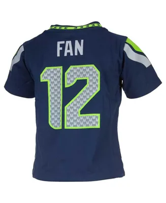 Nike Toddler Boys' Fan #12 Seattle Seahawks Game Jersey