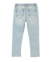 Cotton On Little Boys Skinny Fit Moto Stretch Denim Jeans