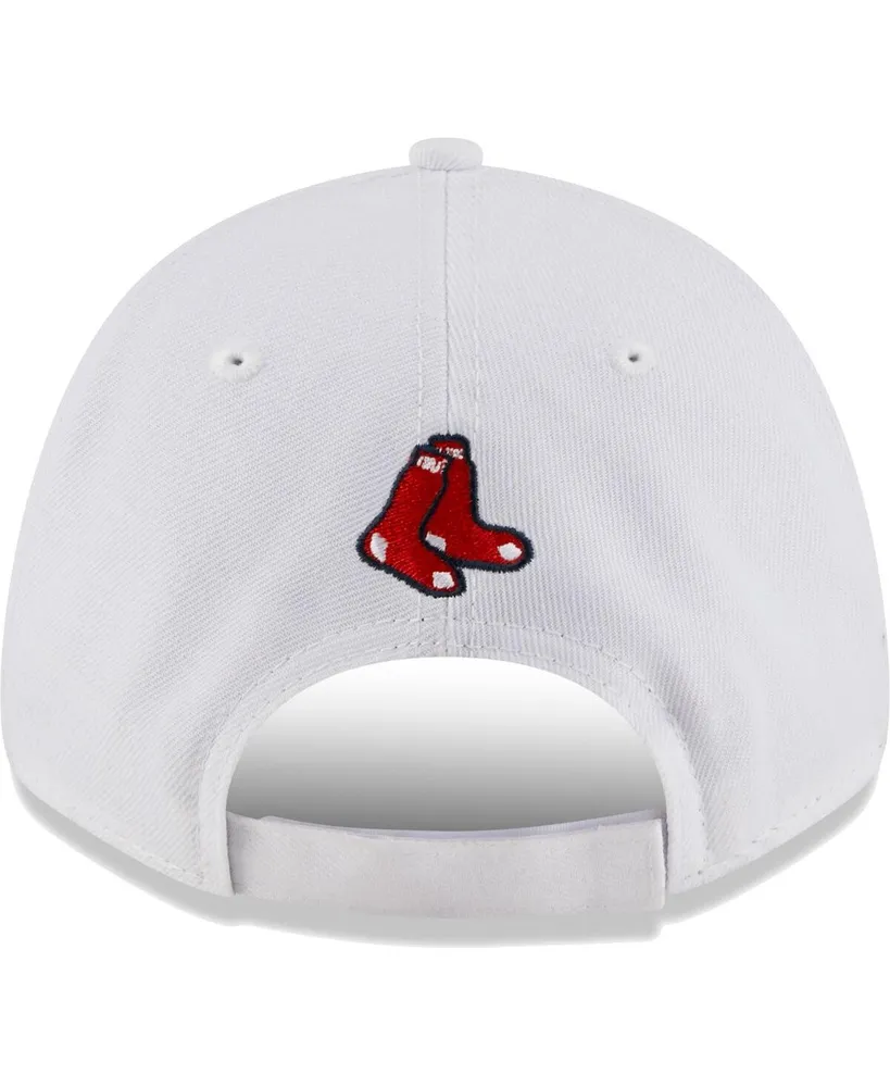 Men's New Era White Boston Red Sox League Ii 9FORTY Adjustable Hat
