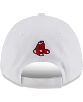 Men's New Era White Boston Red Sox League Ii 9FORTY Adjustable Hat