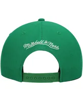 Men's Mitchell & Ness Green Dallas Mavericks Hardwood Classics Team Ground 2.0 Snapback Hat