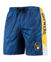 Men's Foco Navy Milwaukee Brewers Static Shorts