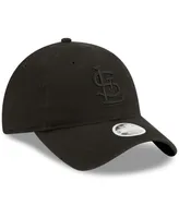 Women's New Era St. Louis Cardinals Black on Black Core Classic Ii 9TWENTY Adjustable Hat