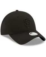 Women's New Era San Francisco Giants Black on Black Core Classic Ii 9TWENTY Adjustable Hat