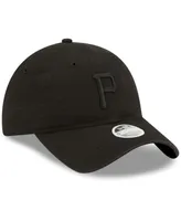 Women's New Era Pittsburgh Pirates Black on Black Core Classic Ii 9TWENTY Adjustable Hat
