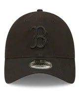 Men's New Era Boston Red Sox Black on Black Core Classic 2.0 9TWENTY Adjustable Hat