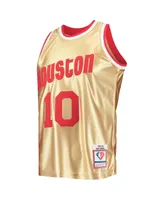 Men's Mitchell & Ness Sam Cassell Gold Houston Rockets 75th Anniversary 1993-94 Hardwood Classics Swingman Jersey