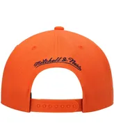 Men's Mitchell & Ness Orange Golden State Warriors Hardwood Classics Snapback Hat