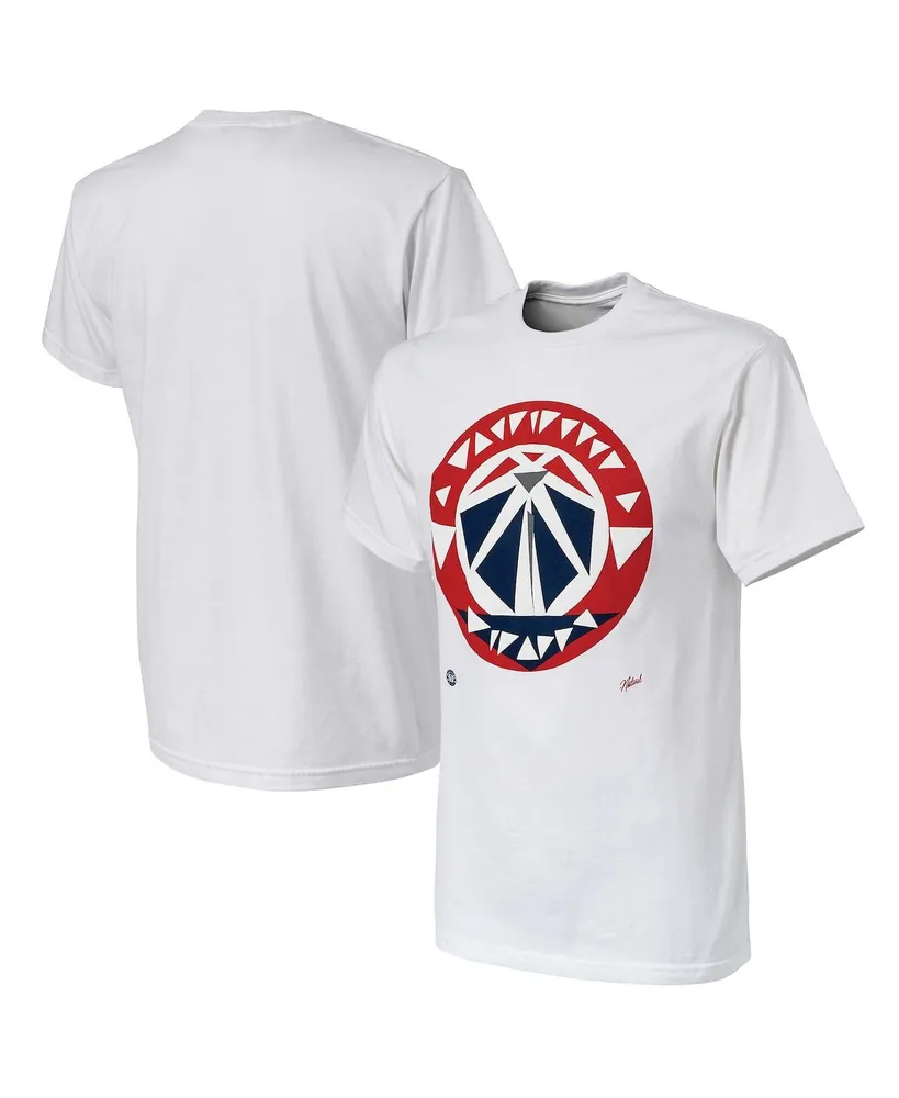 Men's Nba x Naturel White Washington Wizards No Caller Id T-shirt