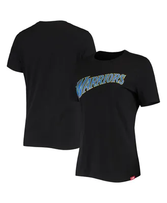 Women's Sportiqe Black Golden State Warriors Arcadia T-shirt