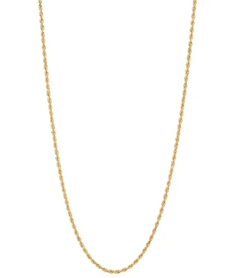 Glitter Rope 24" Chain Necklace in 10k Gold, Created for Macy's