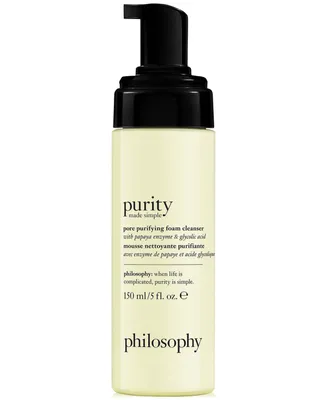 philosophy Purity Made Simple Pore Purifying Foam Cleanser