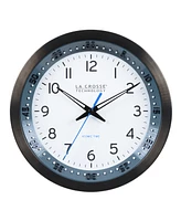 La Crosse Technology 404-54667-Int 10" Atomic Chapter Ring Analog Clock