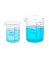 Supertek Polypropylene Beakers Set, 5 Piece