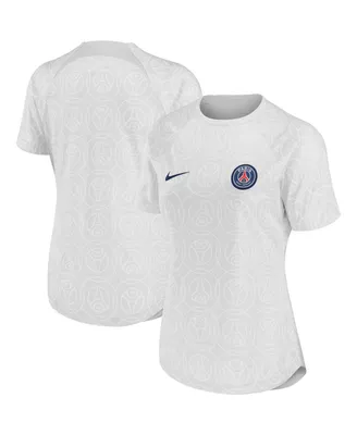 Women's Nike Gray Paris Saint-Germain 2022/23 Pre-Match Home Performance Top