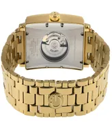 Gevril Men's Avenue of Americas Swiss Automatic -Tone Stainless Steel Bracelet Watch 44mm