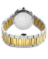 Gevril Women's Piemonte Swiss Quartz Two-Tone Stainless Steel Bracelet Watch 36mm - Two-Tone, Gold