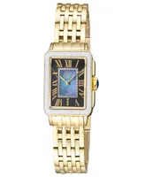 Gevril Women's Padova Swiss Quartz Gold-Tone Stainless Steel Bracelet Watch 30mm - Gold