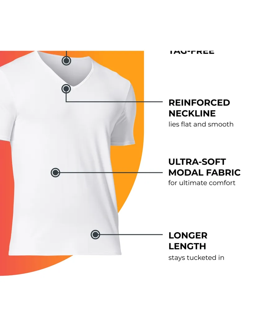 Jockey Men's Active Ultra Soft V-Neck T-Shirt