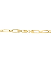 Effy Men's Link 22" Chain Necklace in 14k Gold-Plated Sterling Silver