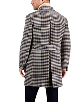 Tallia Men's Wool Slim-Fit Double-Breasted Overcoat