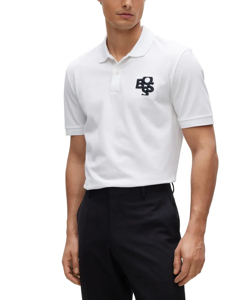 men's mercerized cotton polo shirts