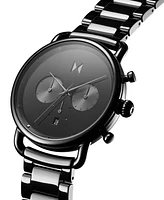 Mvmt Men's Chronograph Blacktop Ceramic Bracelet Watch 47mm