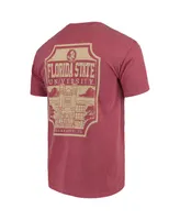 Men's Garnet Florida State Seminoles Comfort Colors Campus Icon T-shirt