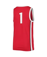 Nike Youth Boys and Girls #1 Ohio State Buckeyes Throwback Team Replica Basketball Jersey